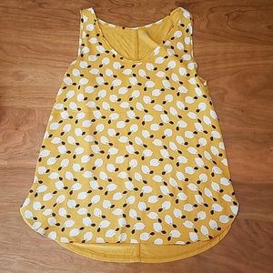 Ann Taylor lemon tank xsp